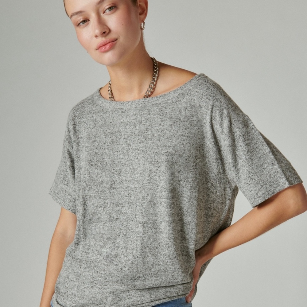 Brand new Lucky Brand cloud soft tee-with tags
